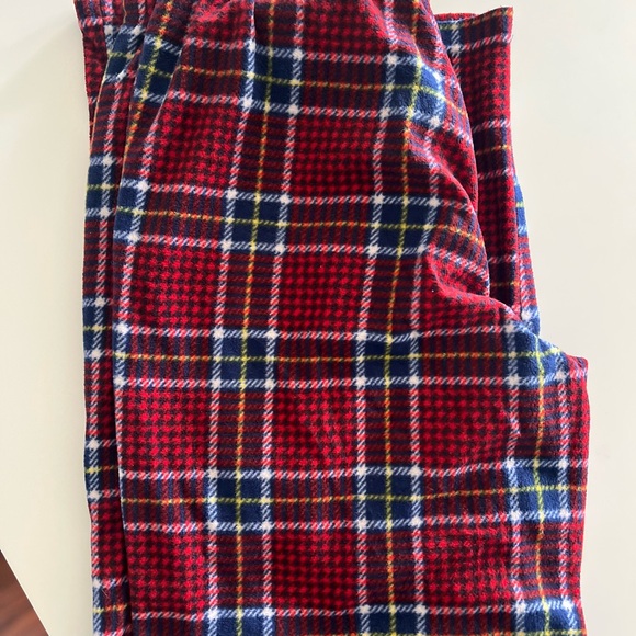 Men’s Tommy Hilfiger Christmas pattern fleece sweat pants - Picture 2 of 4